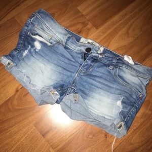 Denim Short Shorts